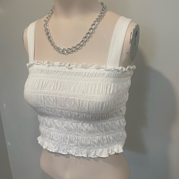 White crop tank - Picture 2 of 6
